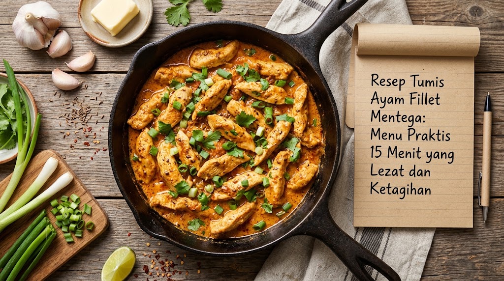 Resep Tumis Ayam Fillet Mentega: Menu Praktis 15 Menit yang Lezat dan Ketagihan